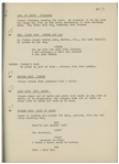 Moe Howard's 28pp. Script Dated May 1936 for The Three Stooges Film ''Whoops, I'm an Indian!'' -- With Annotations in Moe's Hand Throughout & 3.5 Additional Pages of Script Changes -- Very Good